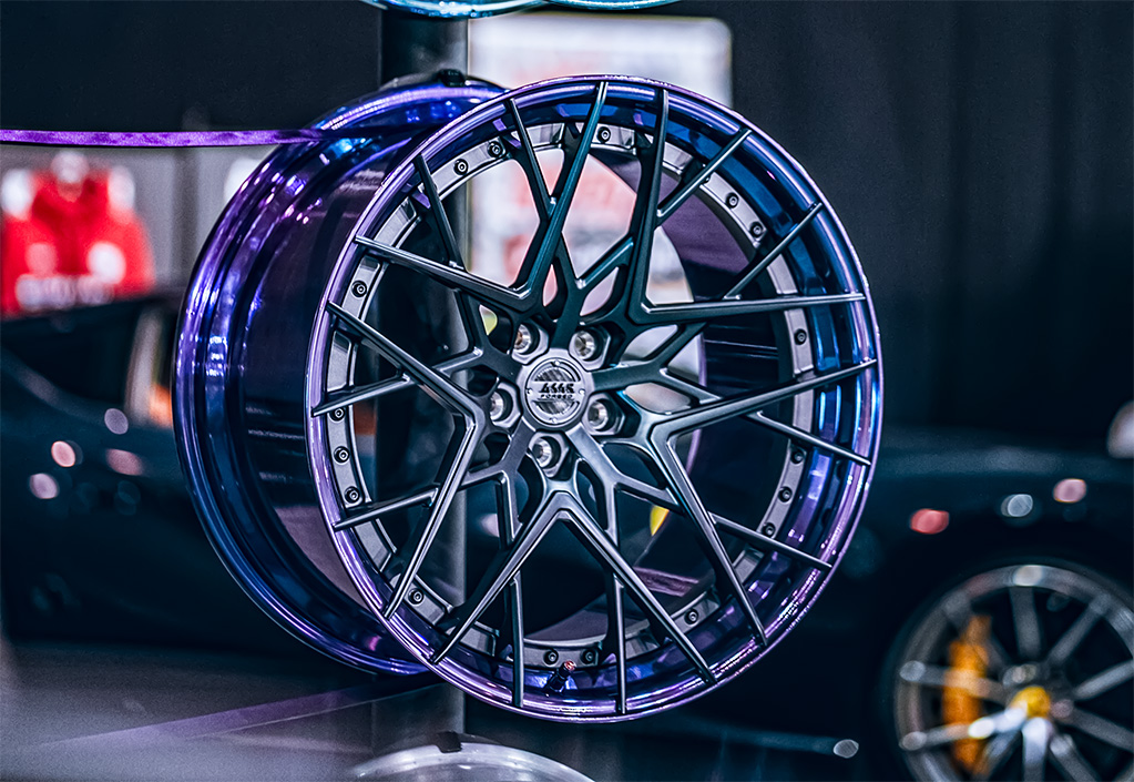 Forged Allu Rim purple blackby 4645 Forged wheels